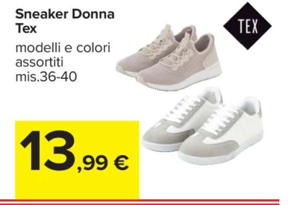 Sneaker Donna Tex