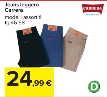 Jeans leggero Carrera