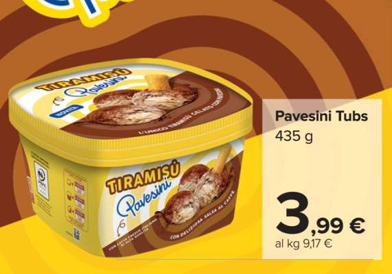 Pavesini Tubs