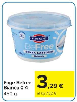 Fage Befree Bianco 0 4