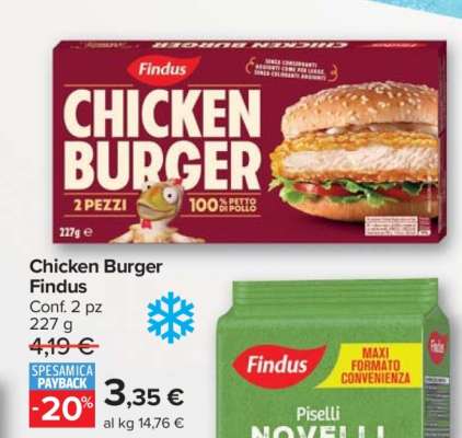 Chicken Burger Findus