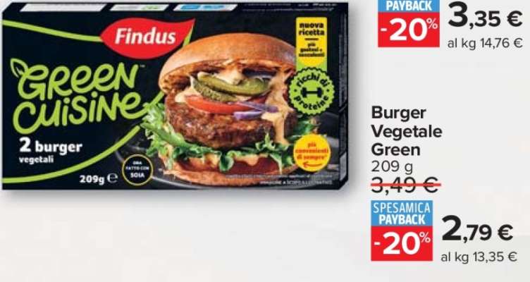 Burger Vegetale Green