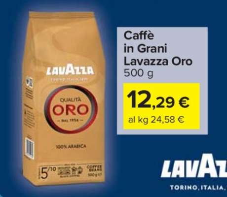Caffè in Grani Lavazza Oro