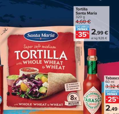 Tortilla Santa Maria