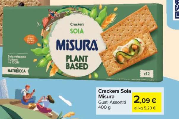 Crackers Soia Misura