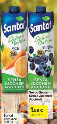 SUCCO SANTAL SENZA ZUCCHERI AGGIUNTI