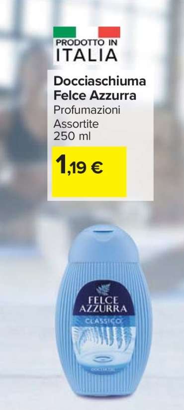 Docciaschiuma Felce Azzurra
