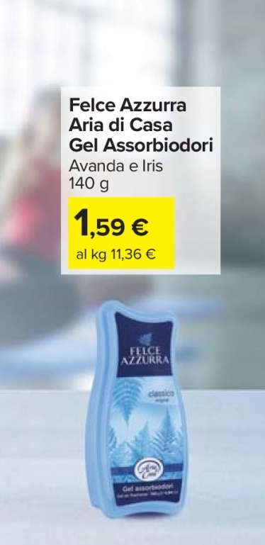 Felce Azzurra Aria di Casa Gel Assorbiodori