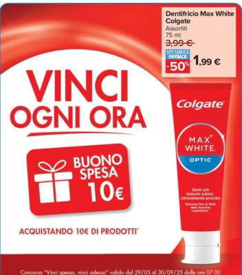 Dentifricio Max White Colgate
