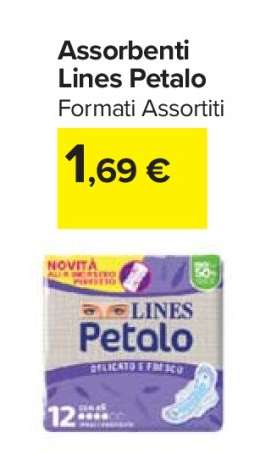 Assorbenti Lines Petalo