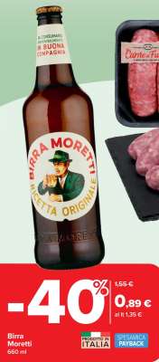 BIRRA MORETTI