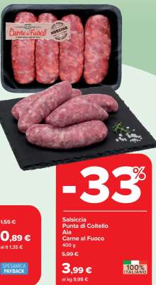 Salsiccia Punta di Coltello