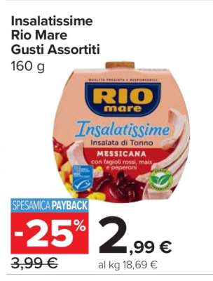 Insalatissime Rio Mare Gusti Assortiti