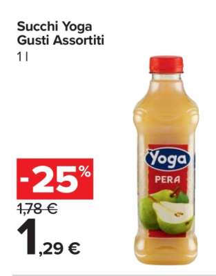 Succhi Yoga Gusti Assortiti