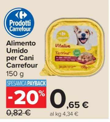Alimento Umido per Cani Carrefour