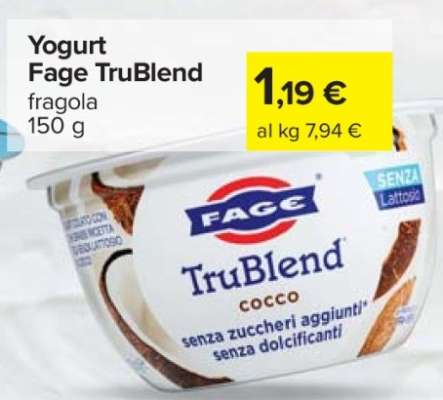 Yogurt Fage TruBlend