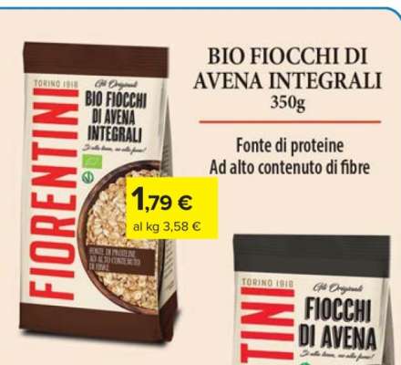 BIO FIOCCHI DI AVENA INTEGRALI