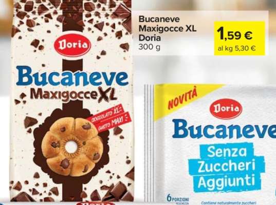 Bucaneve Maxigocce XL