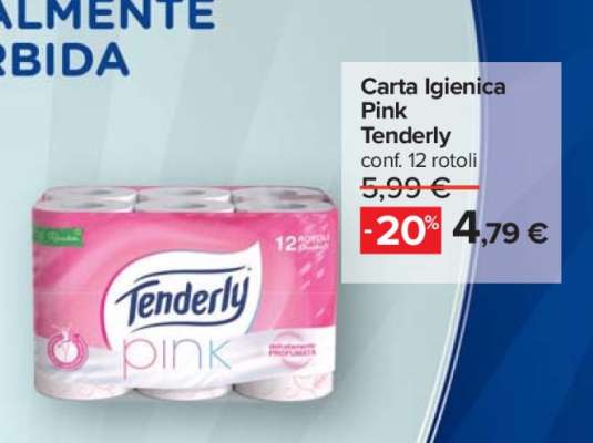 Carta Igienica Pink Tenderly