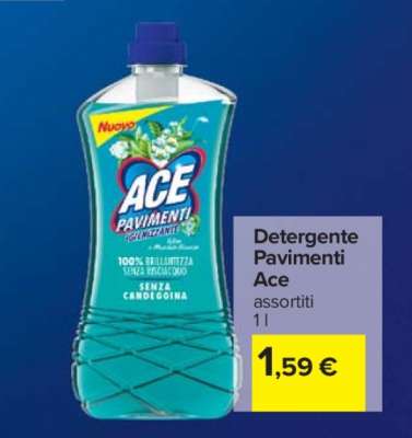 DETERGENTE PAVIMENTI ACE