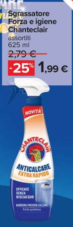 Sgrassatore Forza e igiene Chanteclair