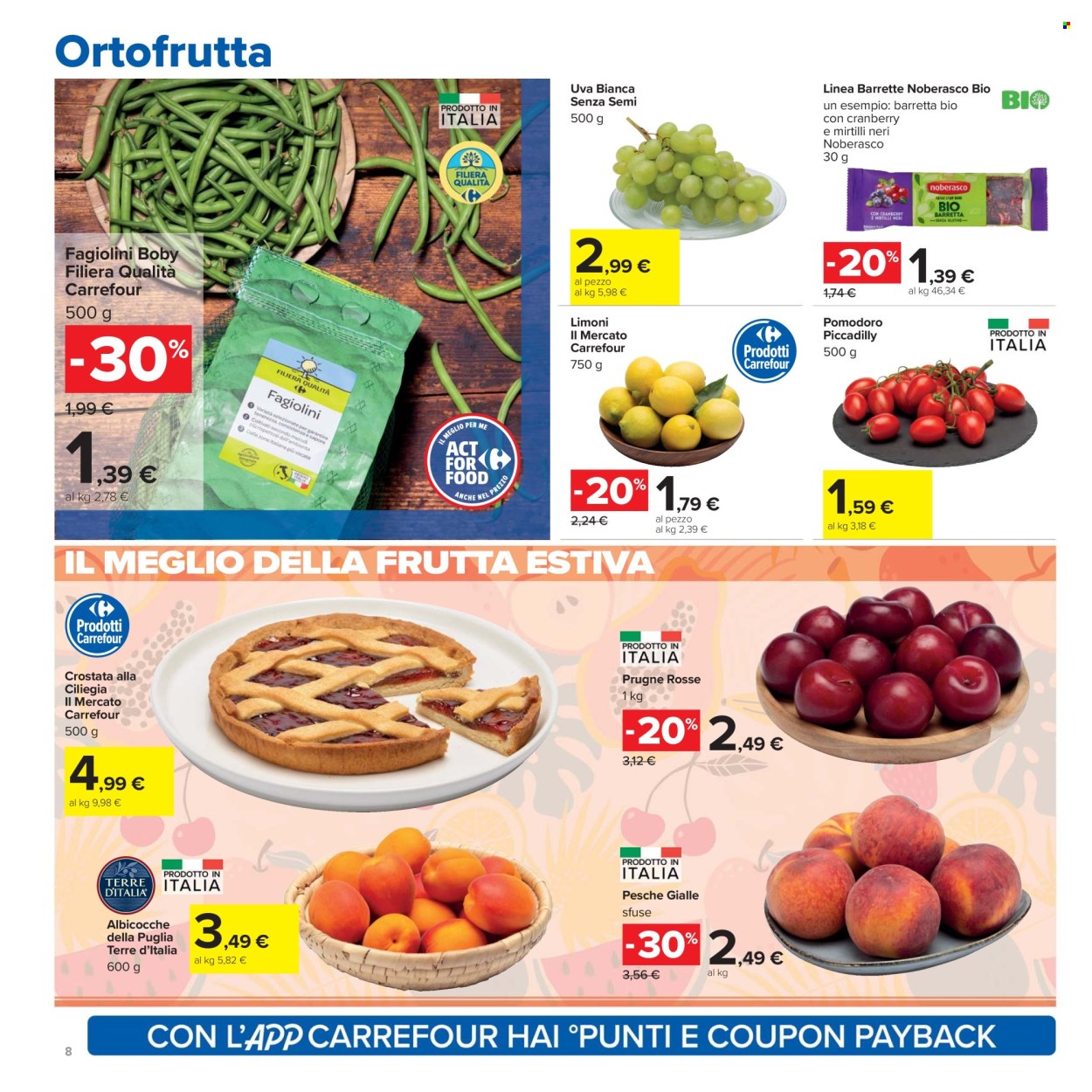 Volantino Carrefour - 26/6/2025 - 9/7/2025. Pagina 8