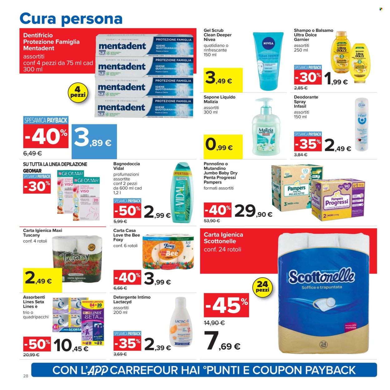 Volantino Carrefour - 26/6/2025 - 9/7/2025. Pagina 28