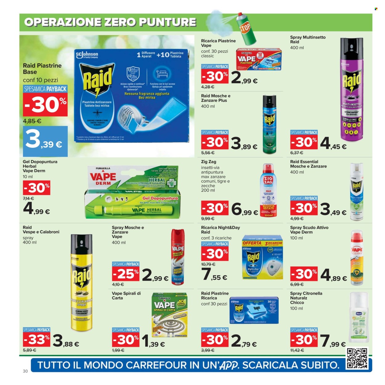 Volantino Carrefour - 26/6/2025 - 9/7/2025. Pagina 30