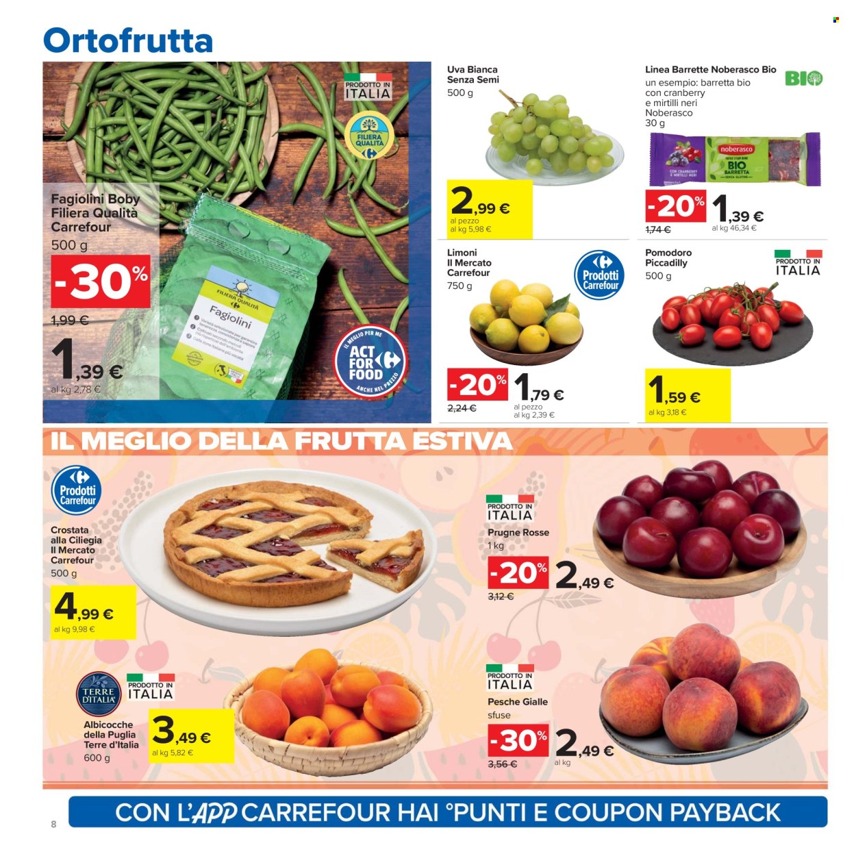 Volantino Carrefour - 26/6/2025 - 9/7/2025. Pagina 8