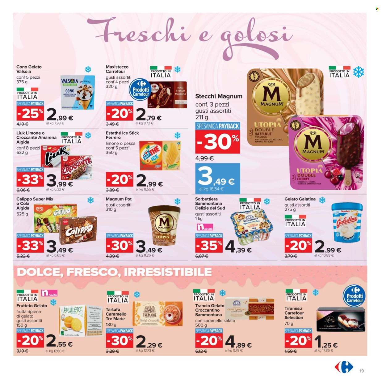 Volantino Carrefour - 26/6/2025 - 9/7/2025. Pagina 19