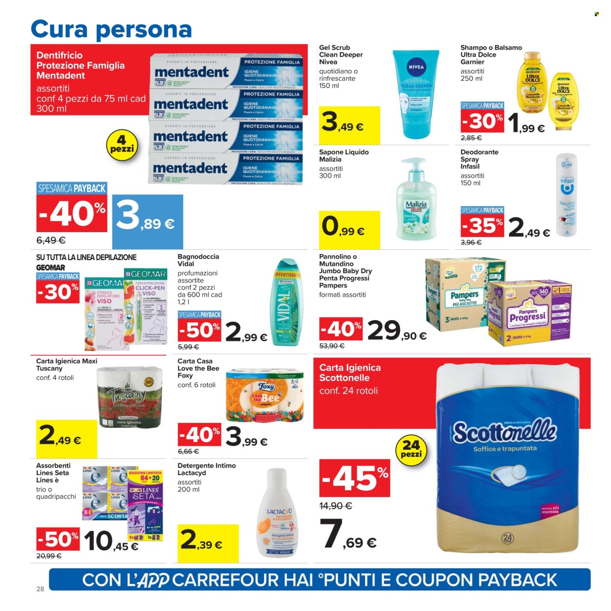 Volantino Carrefour - 26/6/2025 - 9/7/2025. Pagina 28