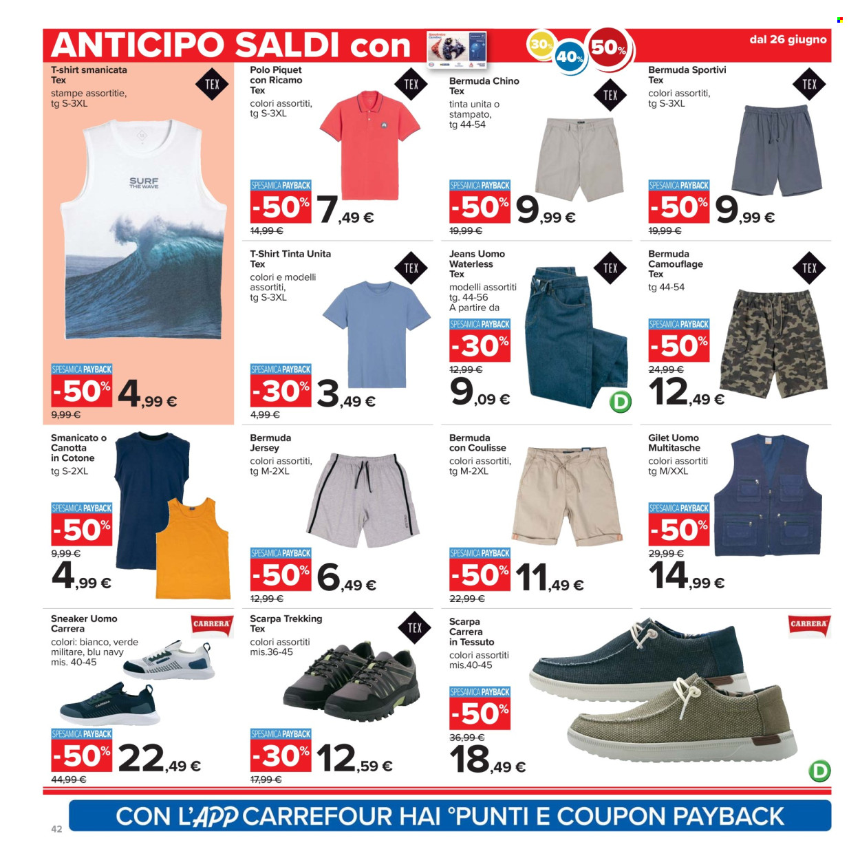 Volantino Carrefour - 26/6/2025 - 9/7/2025. Pagina 42