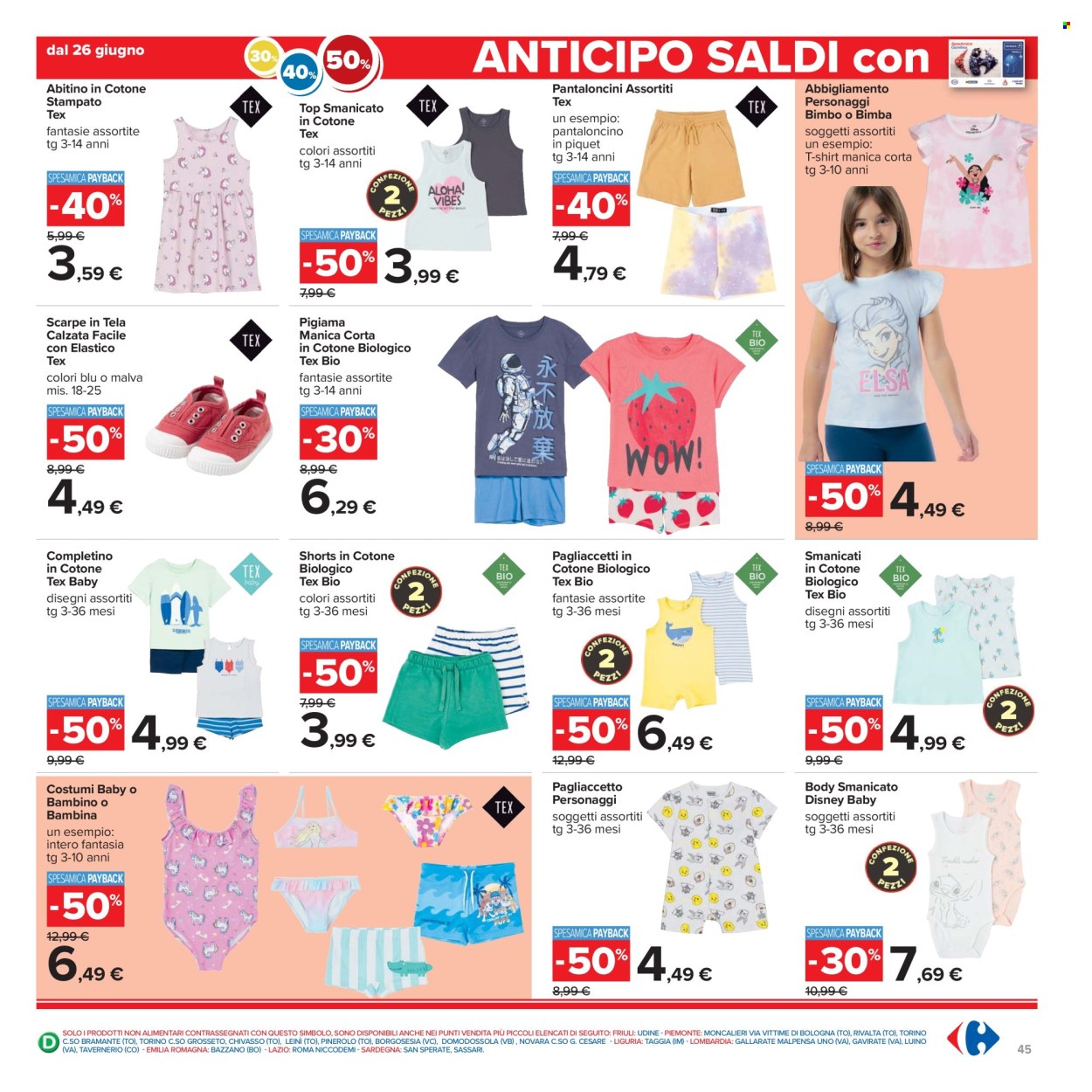 Volantino Carrefour - 26/6/2025 - 9/7/2025. Pagina 45