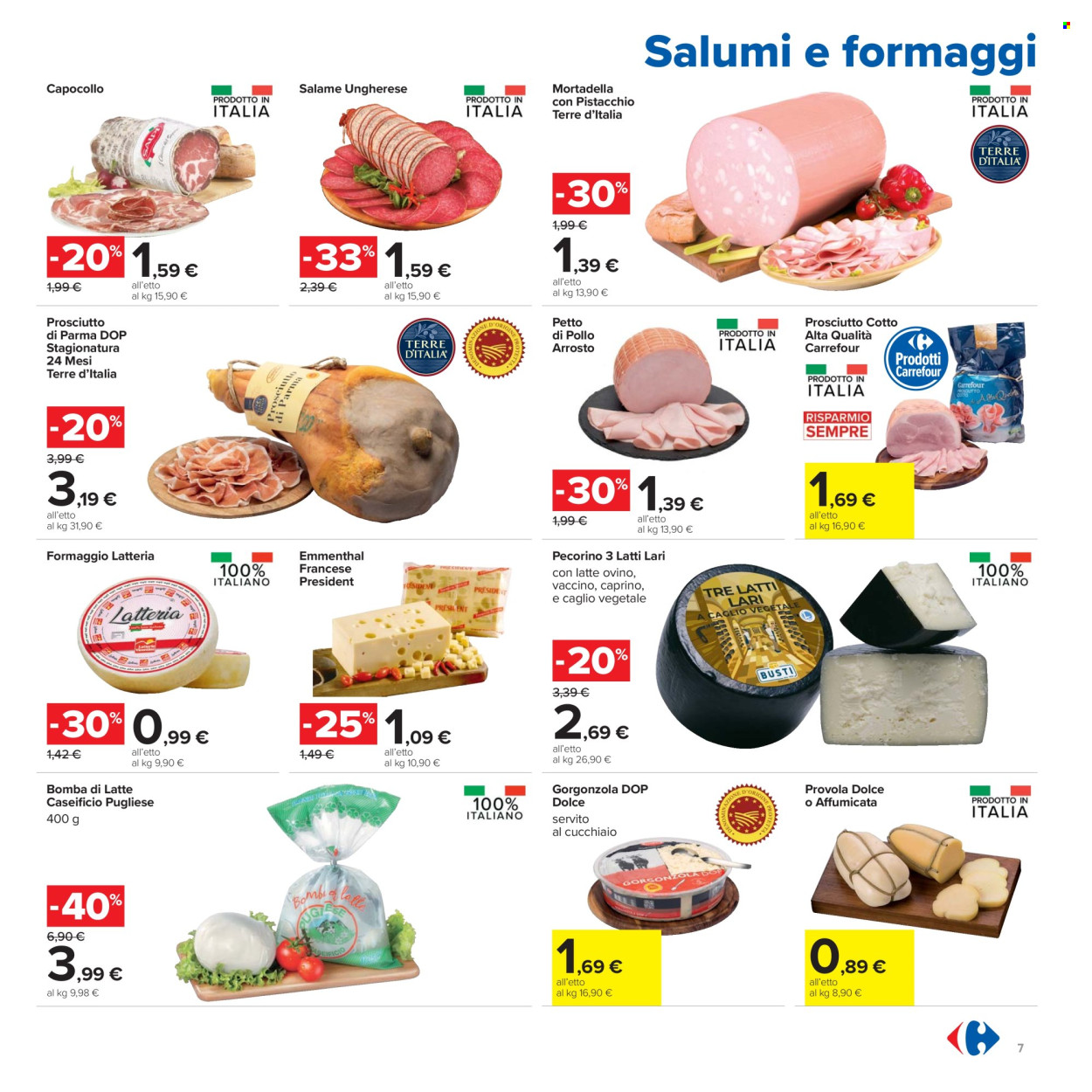 Volantino Carrefour - 26/6/2025 - 9/7/2025. Pagina 7