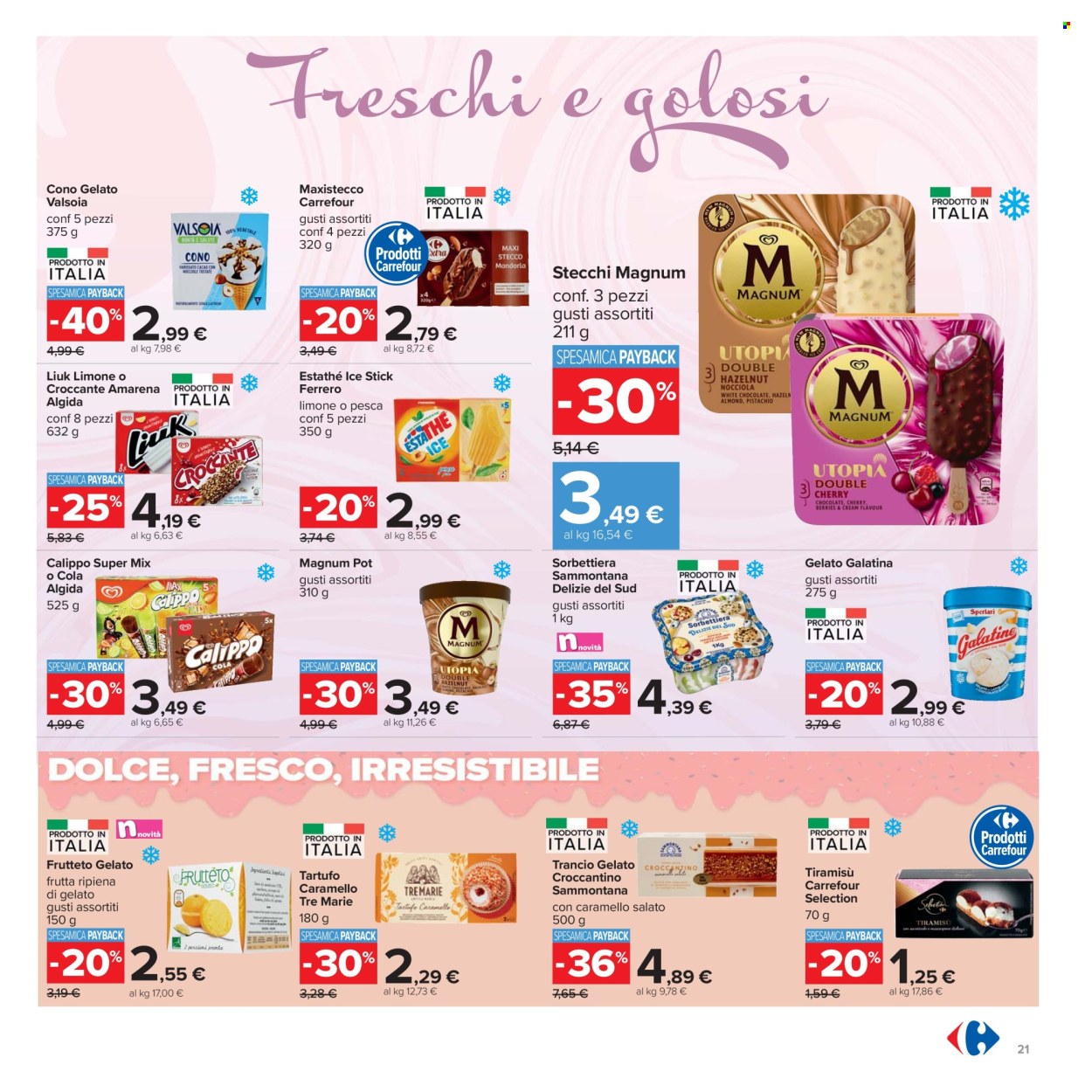 Volantino Carrefour - 26/6/2025 - 9/7/2025. Pagina 21