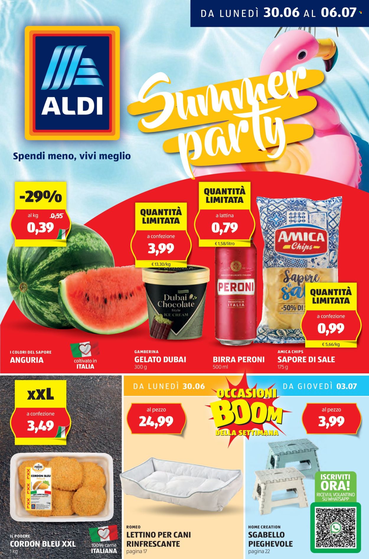 Volantino Aldi - 30/6/2025 - 6/7/2025. Pagina 1