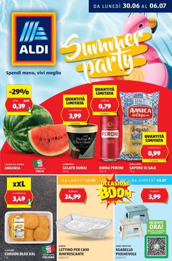 Volantino Aldi - 30/6/2025 - 6/7/2025.