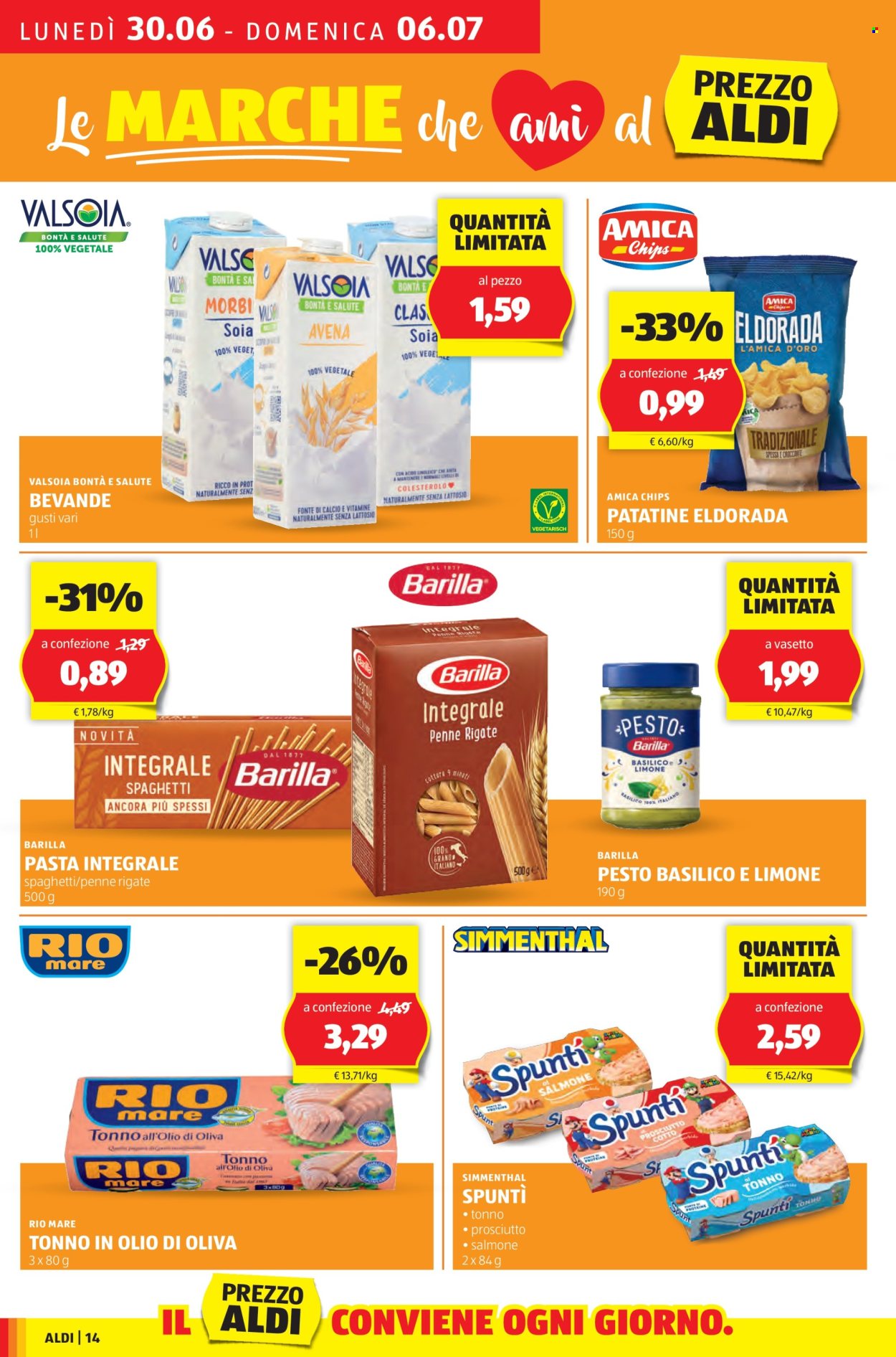 Volantino Aldi - 30/6/2025 - 6/7/2025. Pagina 14