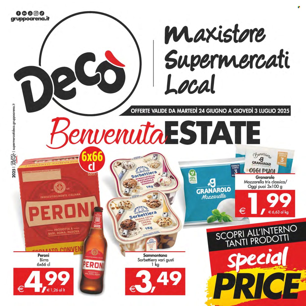 Volantino Deco - 24/6/2025 - 3/7/2025. Pagina 1