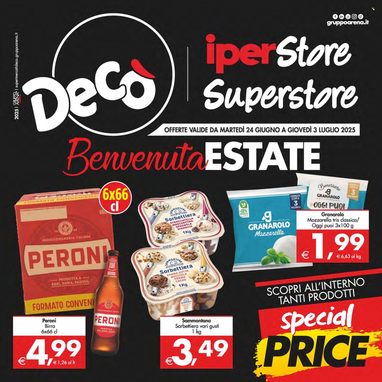 Volantino Deco - 24/6/2025 - 3/7/2025. Pagina 1