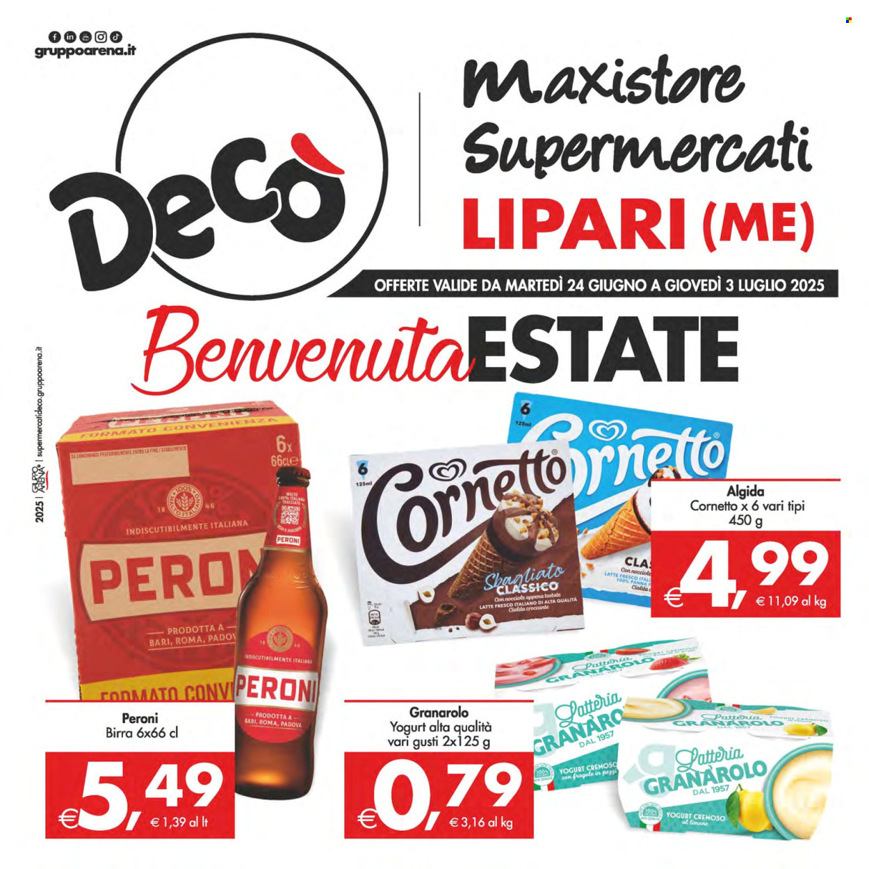 Volantino Deco - 24/6/2025 - 3/7/2025. Pagina 1