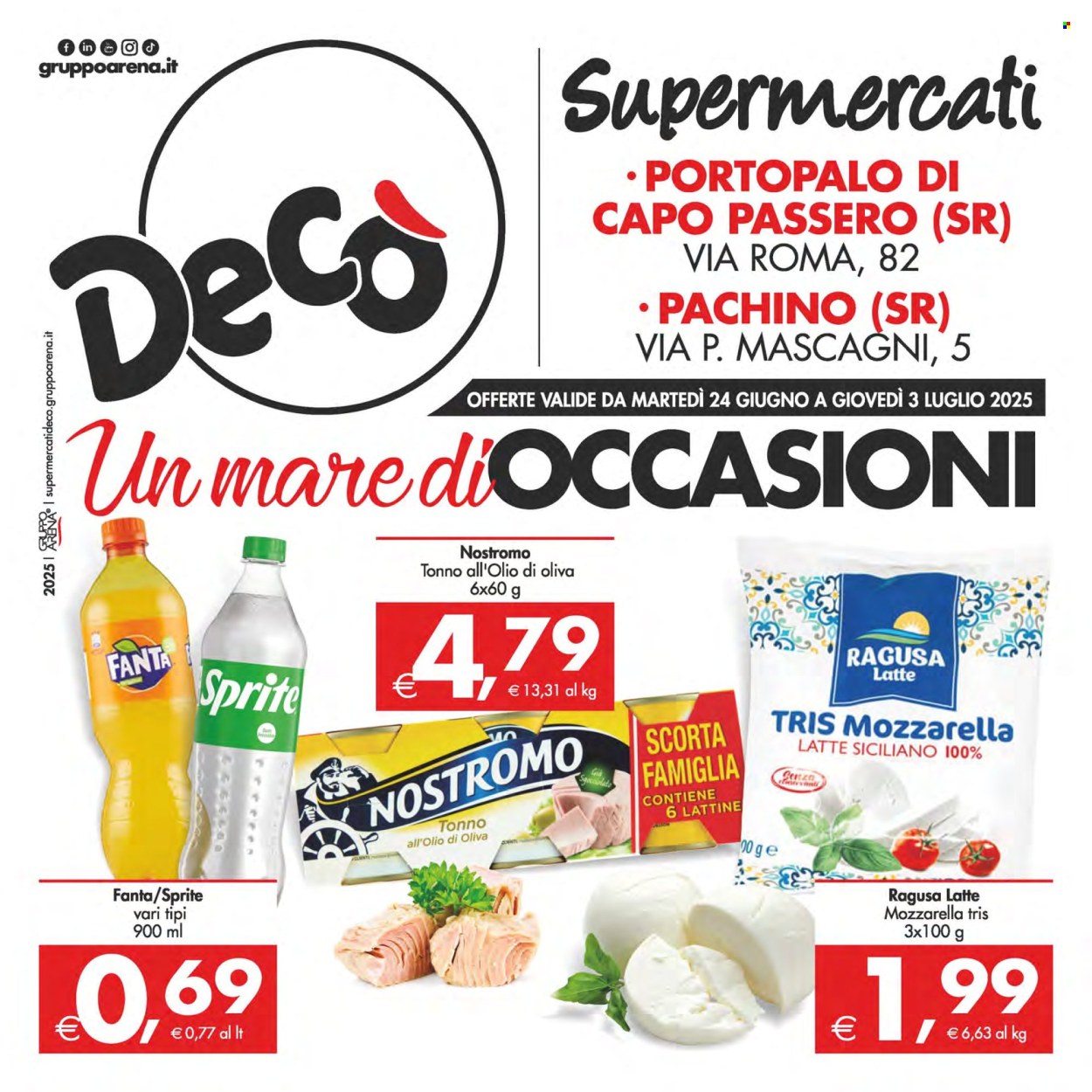 Volantino Deco - 24/6/2025 - 3/7/2025. Pagina 1