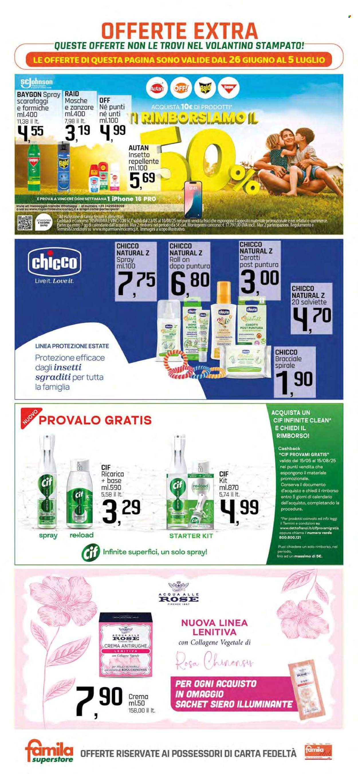 Volantino Famila - 26/6/2025 - 5/7/2025. Pagina 27
