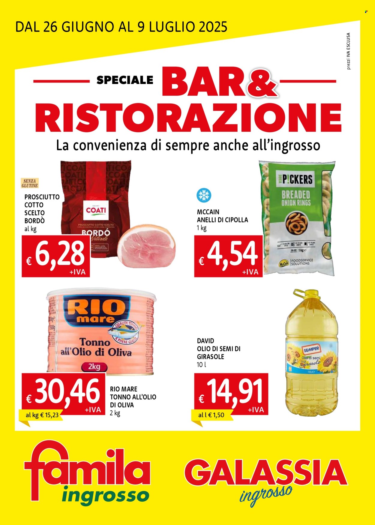 Volantino Famila - 26/6/2025 - 9/7/2025. Pagina 1
