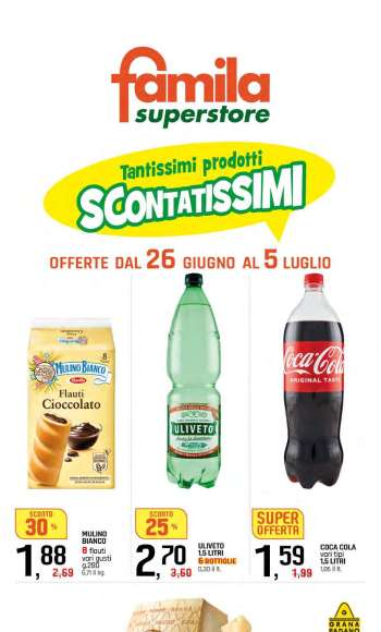 Volantino Famila - 26/6/2025 - 5/7/2025.