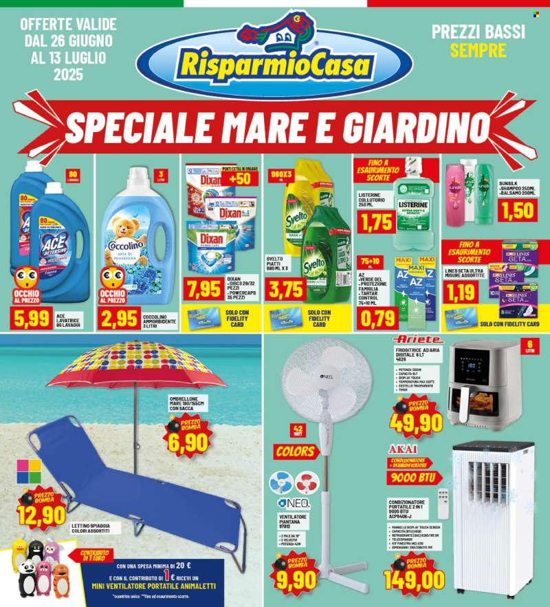 Volantino Risparmio Casa - 26/6/2025 - 13/7/2025.