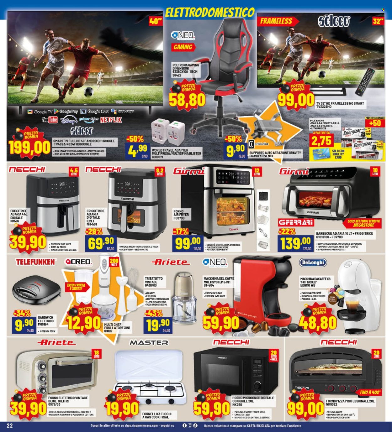 Volantino Risparmio Casa - 26/6/2025 - 13/7/2025. Pagina 22