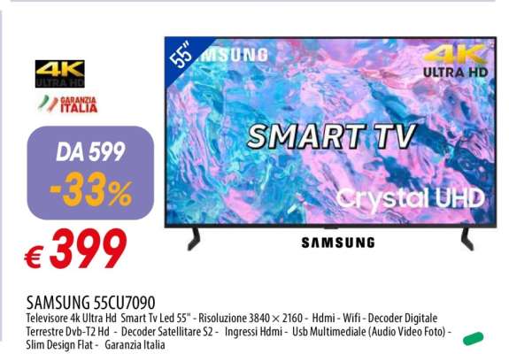 SAMSUNG 55CU7090