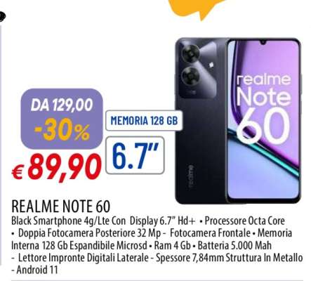 realme Note 60