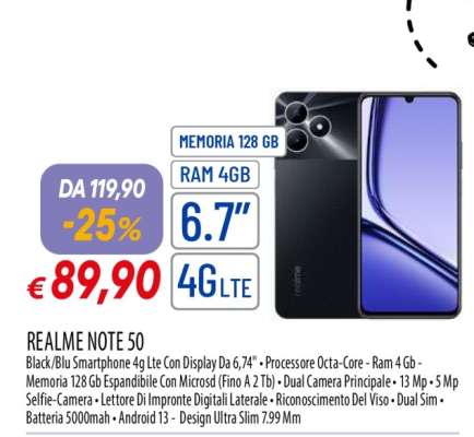 realme Note 50